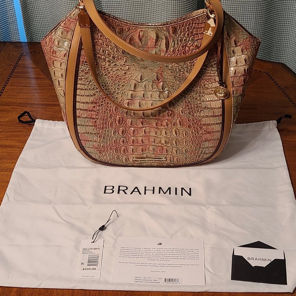 Brahmin Marianna Sahara Amal Genuine Leather